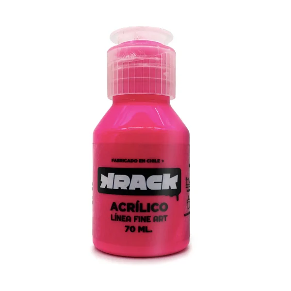 PINTURA ACRÍLICA FLUOR 70ML KRACK