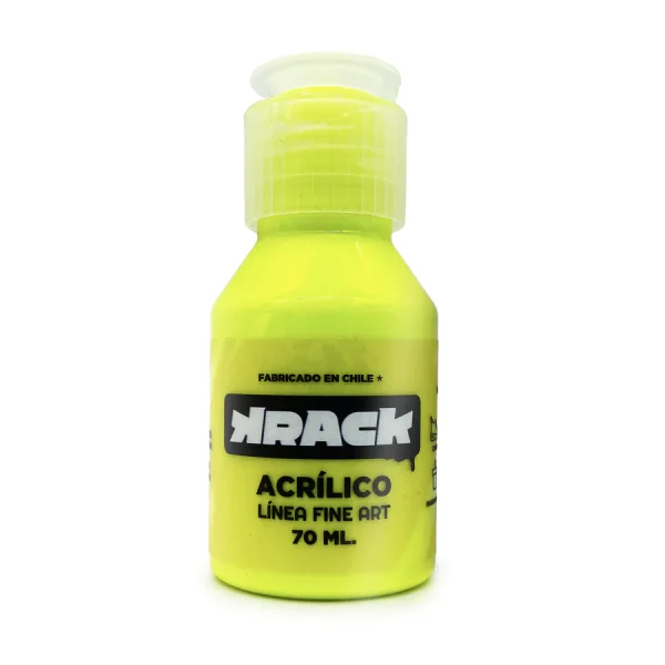 PINTURA ACRÍLICA FLUOR 70ML KRACK - Imagen 3