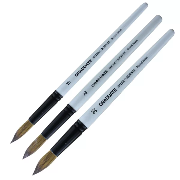 BROCHA GRADUATE PELO PONI/SINTÉTICO ROUND WASH SH DALER ROWNEY