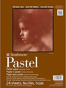 BLOCK PASTEL PAD TRATHMORE 400 Series Pastel Pad, 9X12 24 hojas