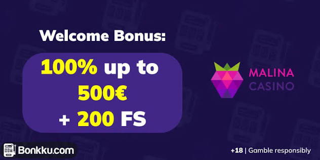 Évaluation du site Malina Casino (2026) - Offre de bienvenue spéciale